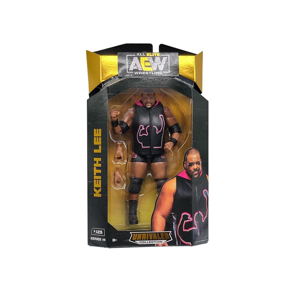 AEW Keith Lee Action Figure Series 14 Wrestling Figure‎ #125 New Sealed